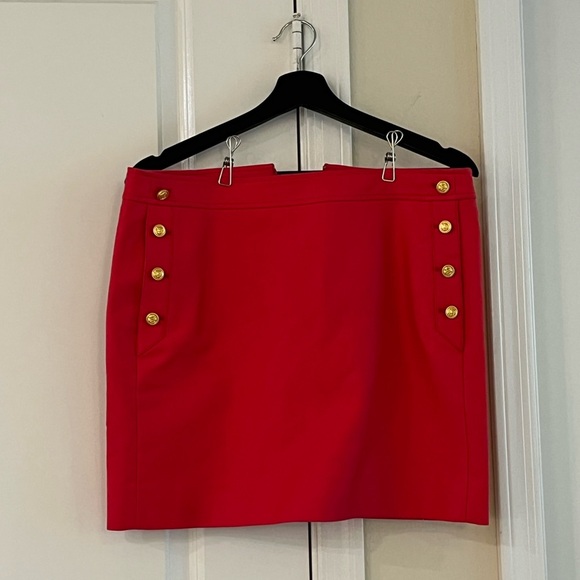 ⚓️ JCREW Postage Stamp Sailor Mini Skirt⚓️ Size: 6 - Picture 2 of 11